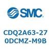 CDQ2A63-270DCMZ-M9B 薄形シリンダ CDQ2A63-27 SMC 52781267