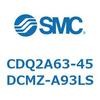 CDQ2A63-45DCMZ-A93LS 薄形シリンダ CDQ2A63-45 SMC 52784812