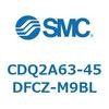 CDQ2A63-45DFCZ-M9BL 薄形シリンダ CDQ2A63-45 SMC 52785144