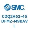 CDQ2A63-45DFMZ-M9BAVL 薄形シリンダ CDQ2A63-45 SMC 52785196