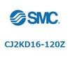 CJ2KD16-120Z エアシリンダ/ロッド回り止め形：複動・片ロッド CJ2Kシリーズ CJ2KD16 SMC 52786336