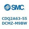 CDQ2A63-55DCMZ-M9BW 薄形シリンダ CDQ2A63-55 SMC 52787411
