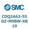 CDQ2A63-55DZ-M9BW-XB10 薄形シリンダ CDQ2A63-55 SMC 52787436