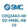 CDQ2A63-60DZ-M9BL-XB10 薄形シリンダ CDQ2A63-60 SMC 52787691