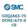 CDQ2A63-75DCMZ-A73-XC6 薄形シリンダ CDQ2A63-75 SMC 52788084