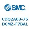 CDQ2A63-75DCMZ-F7BAL 薄形シリンダ CDQ2A63-75 SMC 52788136