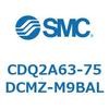 CDQ2A63-75DCMZ-M9BAL 薄形シリンダ CDQ2A63-75 SMC 52788163
