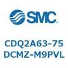 CDQ2A63-75DCMZ-M9PVL 薄形シリンダ CDQ2A63-75 SMC 52788312