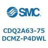 CDQ2A63-75DCMZ-P4DWL 薄形シリンダ CDQ2A63-75 SMC 52788355