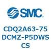 CDQ2A63-75DCMZ-P5DWSCS 薄形シリンダ CDQ2A63-75 SMC 52788416