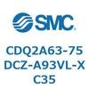 CDQ2A63-75DCZ-A93VL-XC35 薄形シリンダ CDQ2A63-75 SMC 52788461