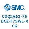 CDQ2A63-75DCZ-F79WL-XC6 薄形シリンダ CDQ2A63-75 SMC 52788477