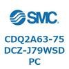 CDQ2A63-75DCZ-J79WSDPC 薄形シリンダ CDQ2A63-75 SMC 52788504