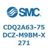 CDQ2A63-75DCZ-M9BM-X271 薄形シリンダ CDQ2A63-75 SMC 52788565