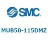 MUB50-115DMZ プレートシリンダ/複動：片ロッド MUシリーズ MUB50 SMC 52789653