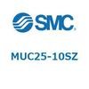 プレートシリンダ/単動：押出し、引込み MUシリーズ MUC25 SMC