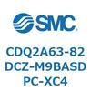 CDQ2A63-82DCZ-M9BASDPC-XC4 薄形シリンダ CDQ2A63-82 SMC 52790105