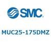 MUC25-175DMZ プレートシリンダ/複動：片ロッド MUシリーズ MUC25 SMC 52790116