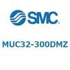 MUC32-300DMZ プレートシリンダ/複動：片ロッド MUシリーズ MUC32 SMC 52790518