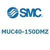 MUC40-150DMZ プレートシリンダ/複動：片ロッド MUシリーズ MUC40 SMC 52790719