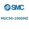 MUC50-100DMZ プレートシリンダ/複動：片ロッド MUシリーズ MUC50 SMC 52791035
