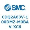 CDQ2A63V-100DMZ-M9BAV-XC6 薄形シリンダ CDQ2A63V SMC 52791103