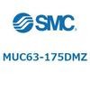 MUC63-175DMZ プレートシリンダ/複動：片ロッド MUシリーズ MUC63 SMC 52791577