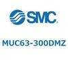MUC63-300DMZ プレートシリンダ/複動：片ロッド MUシリーズ MUC63 SMC 52791683