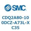 CDQ2A80-100DCZ-A73L-XC35 ���`�V�����_ CDQ2A80-10 SMC 52791733