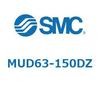 MUD63-150DZ プレートシリンダ/複動：片ロッド MUシリーズ MUD63 SMC 52793388
