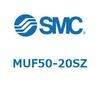 MUF50-20SZ プレートシリンダ/単動：押出し、引込み MUシリーズ MUF50 SMC 52794404
