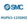 MUF63-125DMZ プレートシリンダ/複動：片ロッド MUシリーズ MUF63 SMC 52794639
