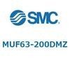 MUF63-200DMZ プレートシリンダ/複動：片ロッド MUシリーズ MUF63 SMC 52794736