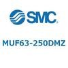 MUF63-250DMZ プレートシリンダ/複動：片ロッド MUシリーズ MUF63 SMC 52794797