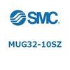 プレートシリンダ/単動：押出し、引込み MUシリーズ MUG32 SMC