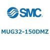 MUG32-150DMZ プレートシリンダ/複動：片ロッド MUシリーズ MUG32 SMC 52795445