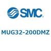 MUG32-200DMZ プレートシリンダ/複動：片ロッド MUシリーズ MUG32 SMC 52795479