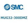 MUG32-300DMZ プレートシリンダ/複動：片ロッド MUシリーズ MUG32 SMC 52795524