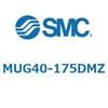 MUG40-175DMZ プレートシリンダ/複動：片ロッド MUシリーズ MUG40 SMC 52795786