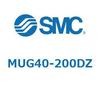 MUG40-200DZ プレートシリンダ/複動：片ロッド MUシリーズ MUG40 SMC 52795795
