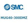 MUG40-300DMZ プレートシリンダ/複動：片ロッド MUシリーズ MUG40 SMC 52795883