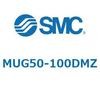 MUG50-100DMZ プレートシリンダ/複動：片ロッド MUシリーズ MUG50 SMC 52796005