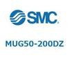 MUG50-200DZ プレートシリンダ/複動：片ロッド MUシリーズ MUG50 SMC 52796179