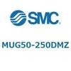 MUG50-250DMZ プレートシリンダ/複動：片ロッド MUシリーズ MUG50 SMC 52796267