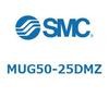 MUG50-25DMZ プレートシリンダ/複動：片ロッド MUシリーズ MUG50 SMC 52796285