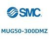 MUG50-300DMZ プレートシリンダ/複動：片ロッド MUシリーズ MUG50 SMC 52796303