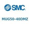 MUG50-40DMZ プレートシリンダ/複動：片ロッド MUシリーズ MUG50 SMC 52796346
