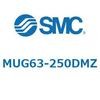 MUG63-250DMZ プレートシリンダ/複動：片ロッド MUシリーズ MUG63 SMC 52796678