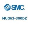 MUG63-300DZ プレートシリンダ/複動：片ロッド MUシリーズ MUG63 SMC 52796705