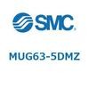 MUG63-5DMZ プレートシリンダ/複動：片ロッド MUシリーズ MUG63 SMC 52796809